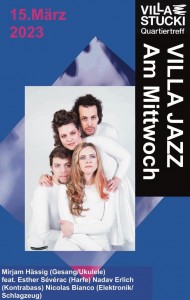 Konzertreihe VILLA JAZZ mit  Mirjam Hässig/Ayé