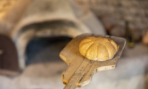 Römisches Brot backen