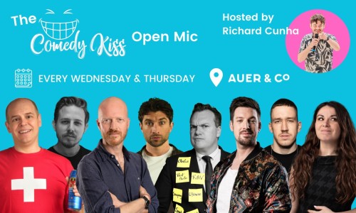 Comedy Kiss - Thursday Open Mic Comedy