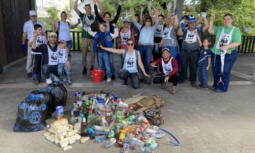 WWF-Kurs - Clean-Up-Day in Frauenfeld