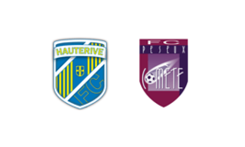 FC Hauterive I - FC Peseux Comète I