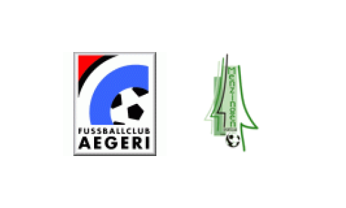 FC Aegeri De - SC Menzingen c