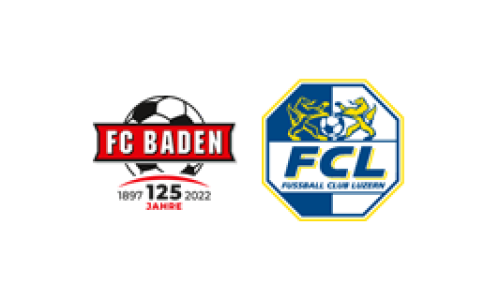 FC Baden 1897 - FC Luzern Nord