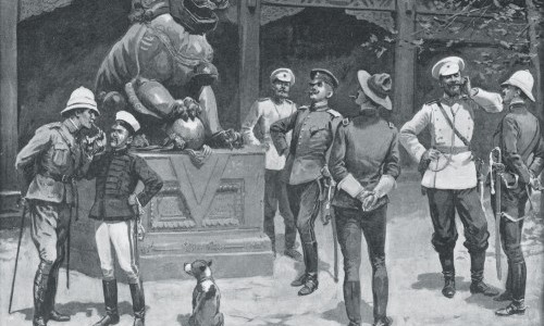 Neighbours in Beijing too? Looting by German and French troops in the Boxer War