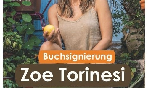 Buchsignierung mit Zoe Torinesi