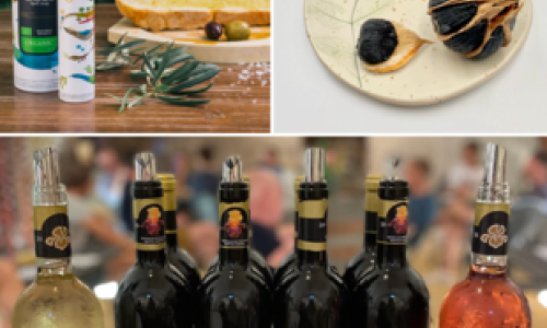 Accord vins & ail noir, huiles olive