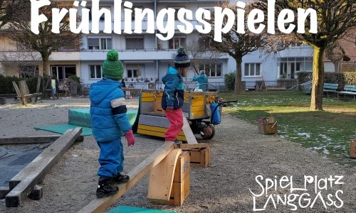 Spring games at the Gr.Länggass school
