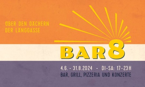 Bar8 – the inclusive pop-up bar on the roof terrace
