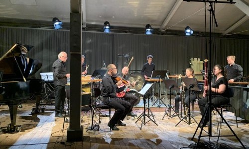 Percussion Art Ensemble Bern - Grenzgänger, erstes Kurz-Konzert zur Tonträger-Veröffentlichung