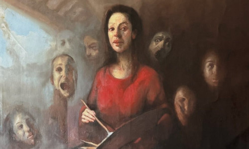 Kunst im Foyer: Samereh - Die innere Reise