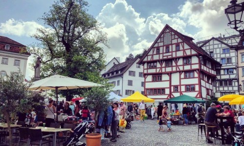 Flohmarkt Gallusplatz