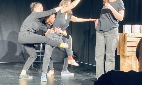 Ein frühes Stück - die improvisierte Matinée-Show