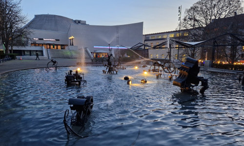 Tinguely-Brunnen, am Steinenberg