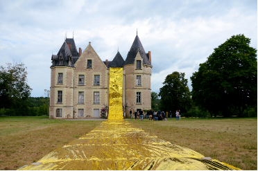 Farben der Architektur. Die Domaine de Boisbuchet zu Gast