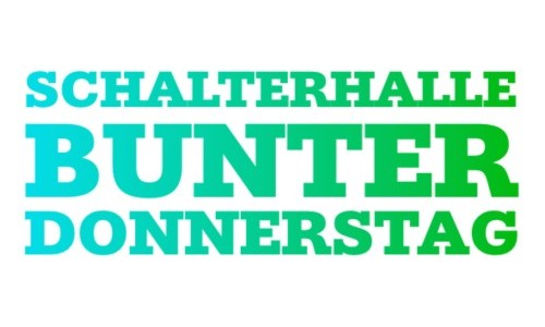 Schalterhalle Bunter Donnerstag Spiele