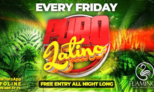 PURO LATINO EVERY FRIDAY