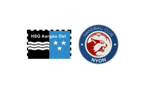 HSG Aargau Ost - SG Gen&egrave;ve/Nyon/TCGG