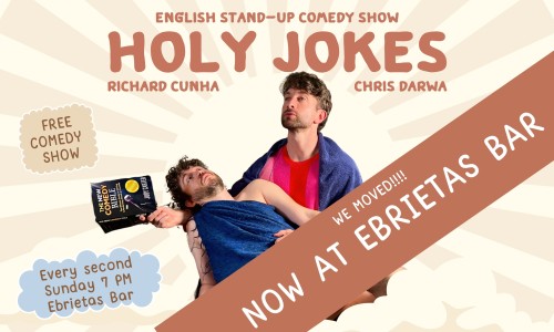 Holy Jokes! English Stand-Up Comedy