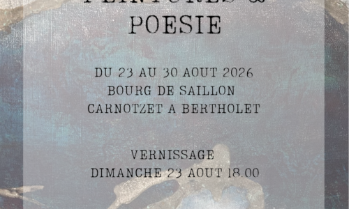EXPOSITION | Peintures et po&eacute;sie