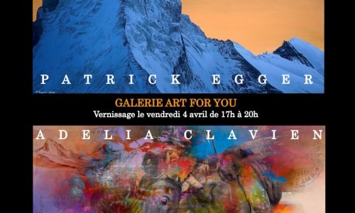 EXPOSITION  ADELIA CLAVIEN & PATRICK EGGER