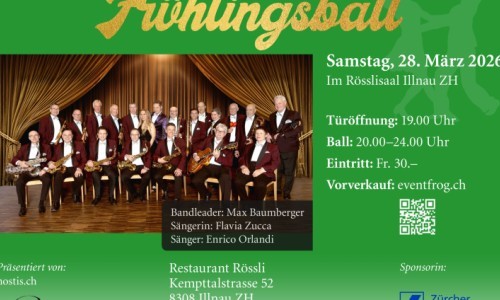 Frühlingsball der Nostalgie Swingers Bigband