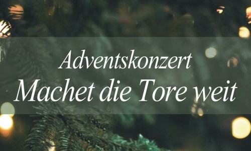 Machet die Tore weit