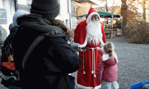 Samichlous im Museum