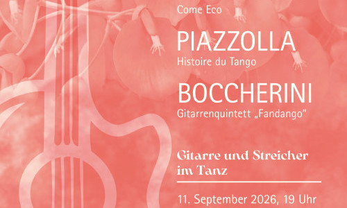 Boccherini, Piazzolla & Fagerlund. Gitarre und Streicher im Tanz