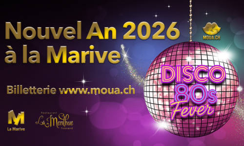 Repas ou soir&eacute;e Nouvel An "Disco Fever"