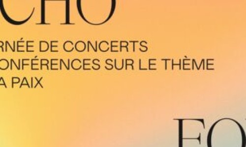 Da Pacem - Concerts et conf&eacute;rences sur le th&egrave;me de la paix