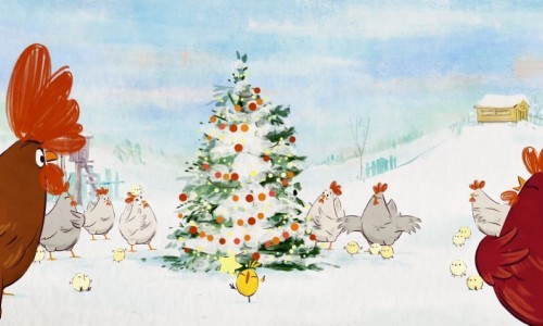 Weihnachten der Tiere