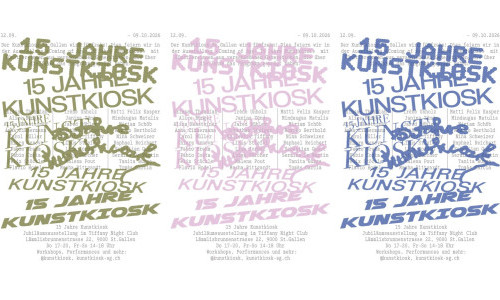 Coming of Age: 15 Jahre Kunstkiosk