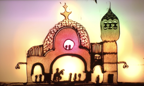 Die Orgel im Dialog: Klangmalerei trifft auf Sandmalerei