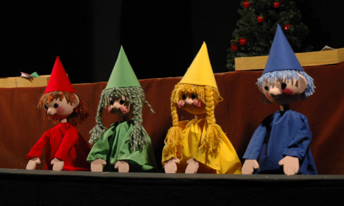 Th&eacute;&acirc;tre-atelier de marionnettes LA TURLUTAINE