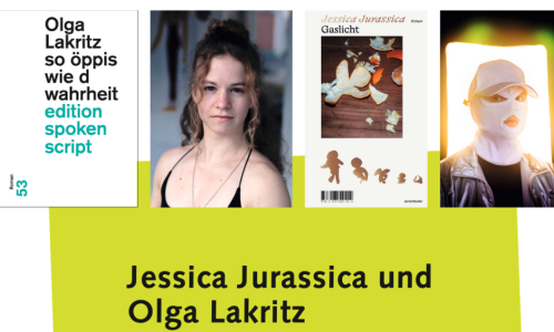 Lesung und Gespr&auml;ch: Jessica Jurassica und Olga Lakritz mit Aleks Sekanić