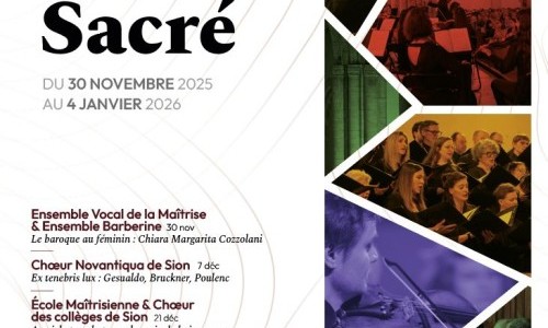 Festival d'Art Sacré de la Cathédrale de Sion - 20e édition