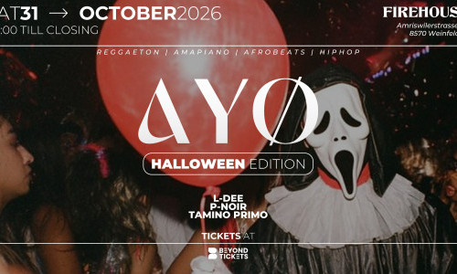 AY&Oslash; - HALLOWEEN EDITION | 31.10.2026 Firehouse Weinfelden