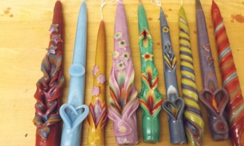 Kerzenziehen im Gäbelbach