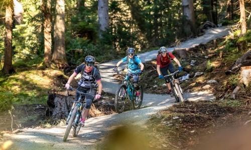 Er&ouml;ffnung Foppa Trail &ndash; First Ride