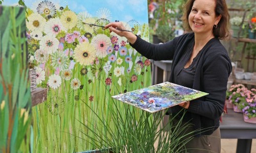 Sommerbl&uuml;ten malen: Maltechniken erlernen