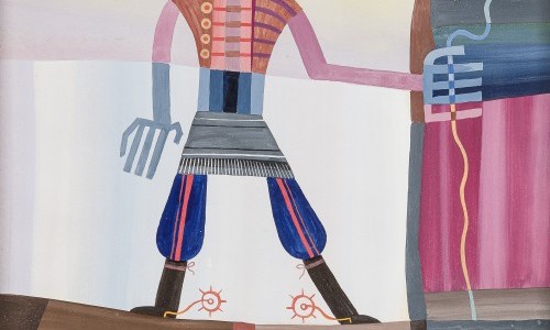 Kunst &uuml;ber Mittag: Der Schlangenf&auml;nger &ndash; Abstraktion und Figuration