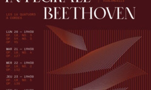 Int&eacute;grale Beethoven : les 16 quatuors &agrave; cordes