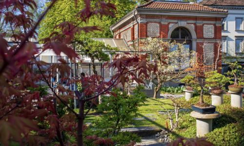 Orangerie & Bonsai Garten