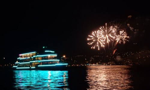Silvester-Schiff MS Albis