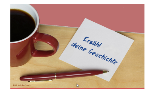 Ein Thema &ndash; viele Erfahrungen:  Erz&auml;hlcaf&eacute; Herbst/Winter