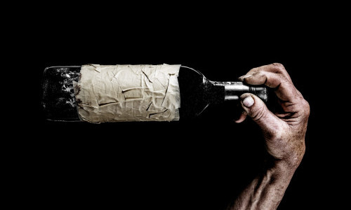 La photographie et le vin