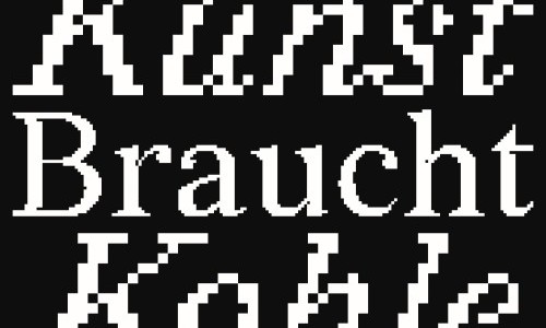 RUNDER TISCH von KUNST BRAUCHT KOHLE