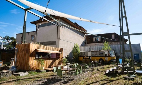 Trafohalle im Transformation Unterwerk Bottmingen