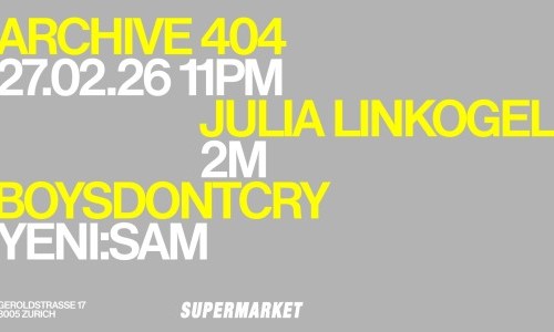 ARCHIVE 404 WITH JULIA LINKOGEL