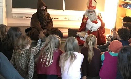 Der Samichlaus kommt zu Besuch
